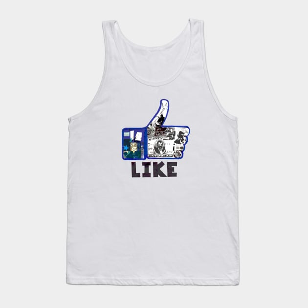 Dislike Tank Top by Go Ask Alice Psychedelic Threads